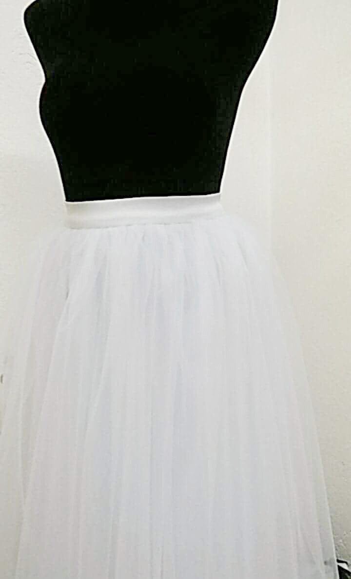 White Bridal Tutu Skirt for Women | US6/US-Small | 3 Lengths Size 6 - Above The Knee - Short / White White Bridal Tutu Skirt for Women | US6/US-Small | 3 Lengths Size 6 - Above The Knee - Short / White