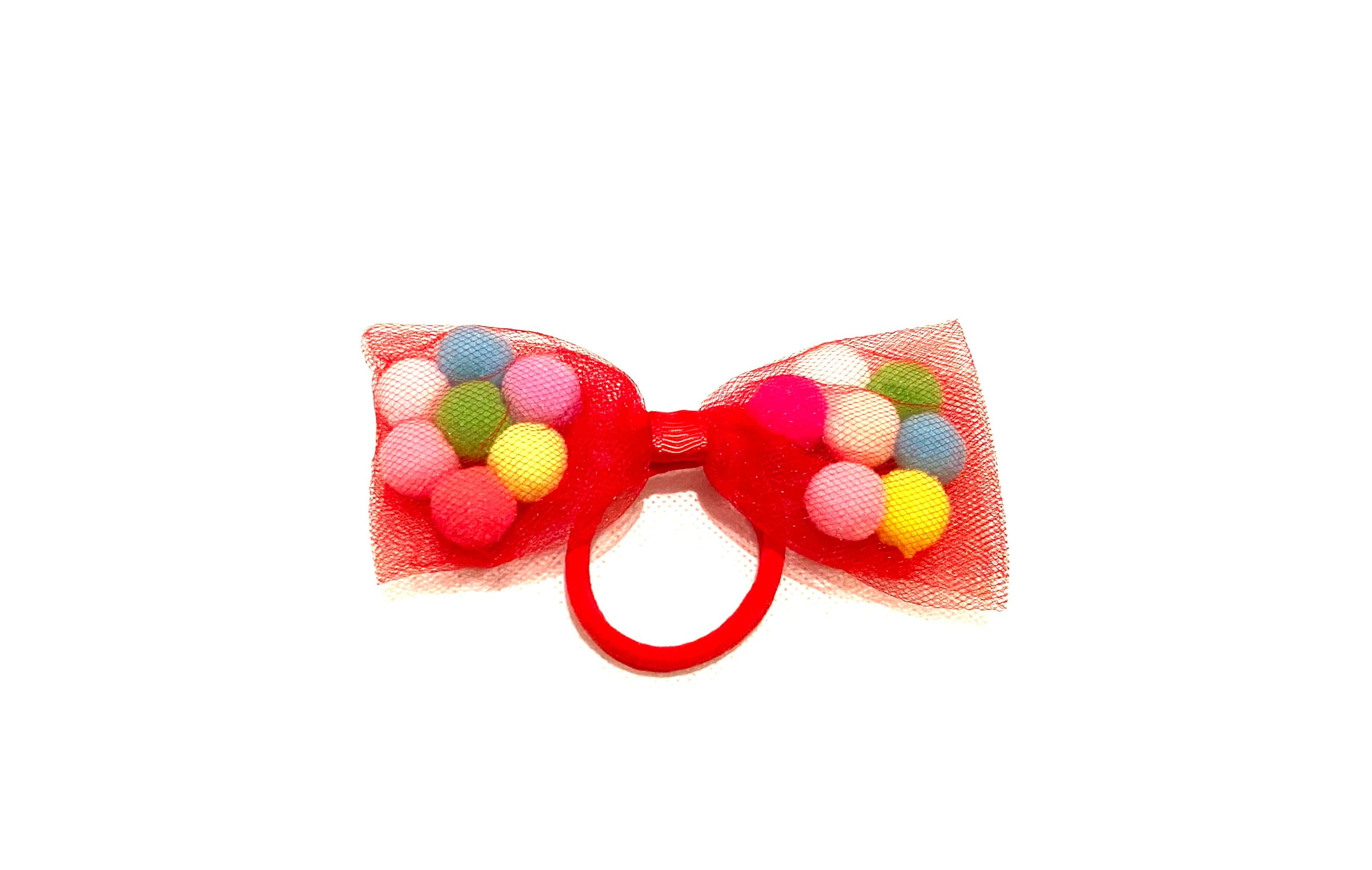 Red hair bows, red bows, christmas hair accessories, valentines hair accessories, kids accessories, kids bows, baby hair ties, toddler hair ties, toddler hair accessories, baby hair accessories, red bow with pom pom, pom pom hair tie, poms hair, pom poms, baby pom pom, kids pom poms, red tutu, pom pom tutu