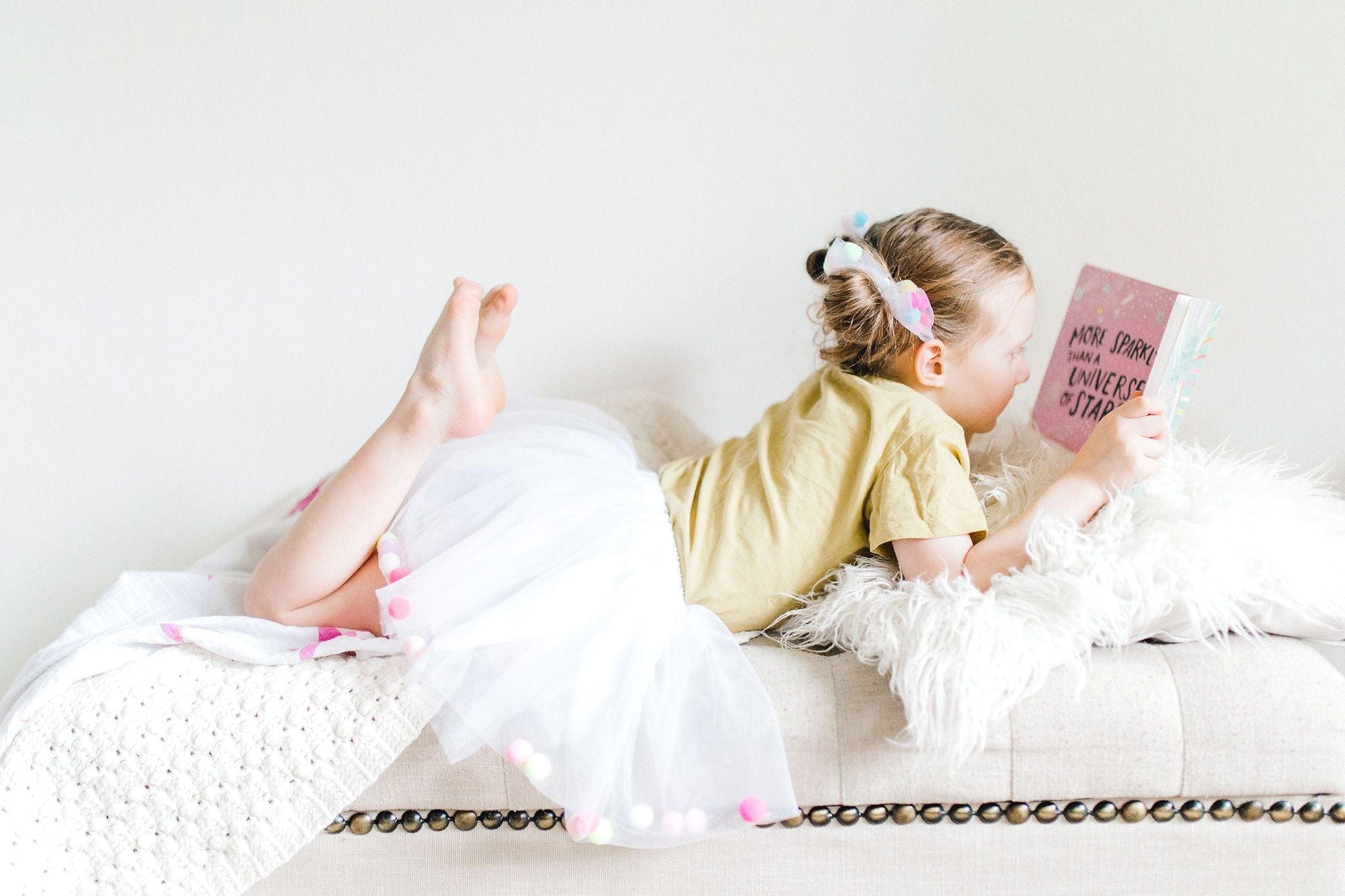 tutu joli white pom pom tutu skirt pom pom tutu, white tutu skirt for toddlers, pom pom hair bow, pom pom bow ponytail holder, pom pom hair accessories, birthday tutu white, rainbow pom pom balls tutu