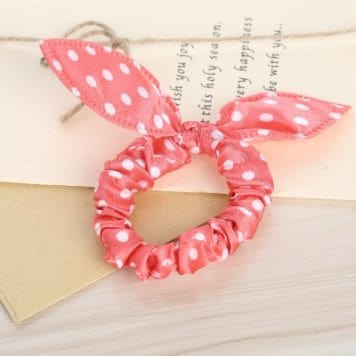 Scrunchies For Girls | Bunny Ear Hair Ties | Hair Ties For Girls and Women | Mommy and Me Hair Ties | Gifts for Girls