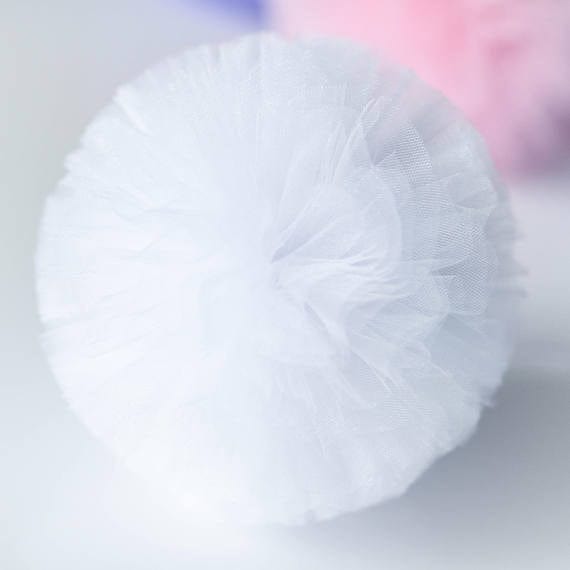 Fluffed 5.5inch Tulle Pom Pom Balls